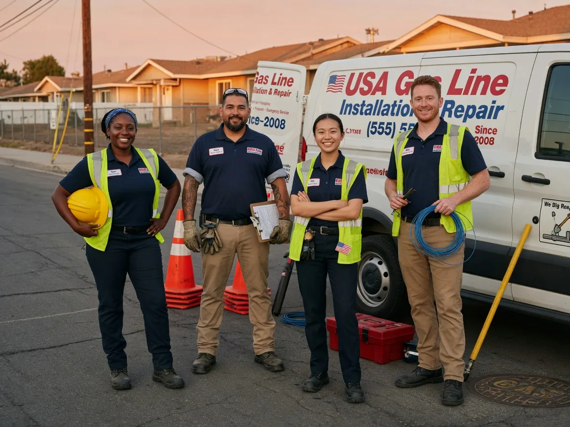 Gas Line Installation company in Antler, ND
